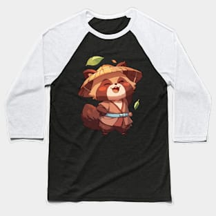 Cute Tanuki Baseball T-Shirt